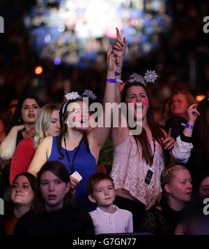 Capital FM Jingle Bell Ball 2014 - Sonntag Stockfoto