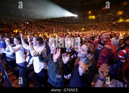 Capital FM Jingle Bell Ball 2014 - Sonntag Stockfoto