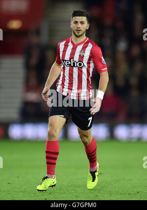 Fußball - Barclays Premier League - Southampton / Manchester United - St. Marys. Shane Long, Southampton Stockfoto