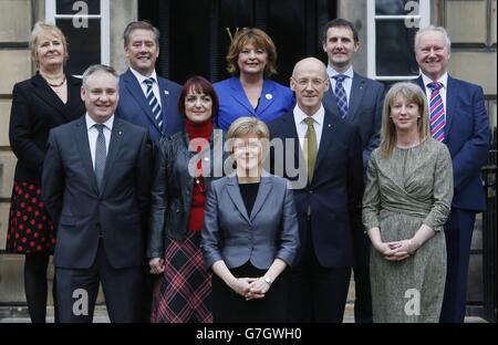Neue schottische Regierung Stockfoto