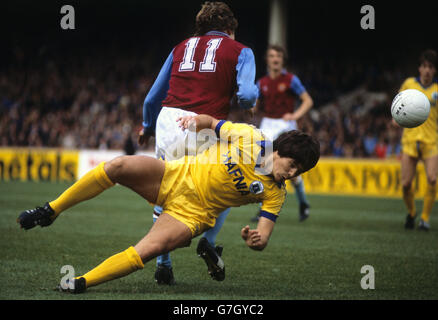 Fußball - Liga Division One - Aston Villa V Everton - Villa Park Stockfoto