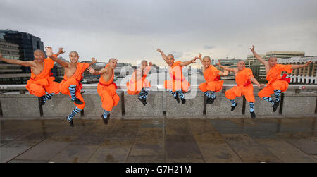 Neue Show Shaolin Monks Stockfoto