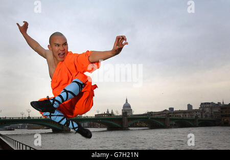 Neue Show Shaolin Monks Stockfoto