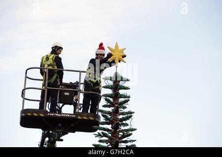 LEGOLAND Windsor Weihnachtsbaum Stockfoto