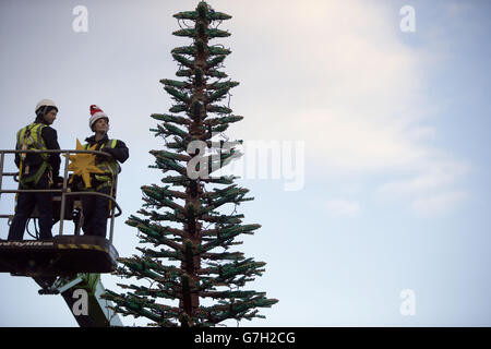 LEGOLAND Windsor Weihnachtsbaum Stockfoto