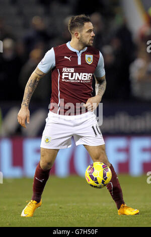 Fußball - Barclays Premier League - Burnley / Newcastle United - Turf Moor. Danny Ings, Burnley. Stockfoto