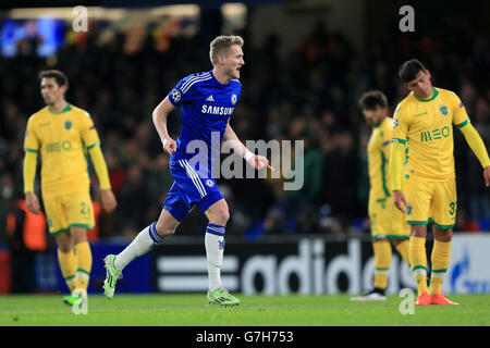 Fußball - UEFA Champions League - Gruppe G - Chelsea V Sporting Lissabon - Stamford Bridge Stockfoto