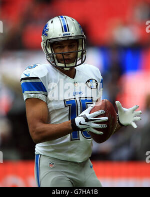 American Football - NFL International Series 2014 - Detroit Lions V Atlanta Falcons - Wembley-Stadion Stockfoto