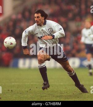 Fußball...  Carling Premiership... Nottingham Forest - V-Tottenham Hotspur Stockfoto