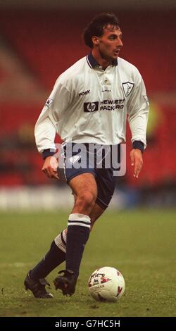 Fußball...  Carling Premiership... Nottingham Forest - V-Tottenham Hotspur Stockfoto