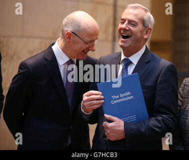 Schottland festlegen für Einkommensteuer Befugnisse Stockfoto