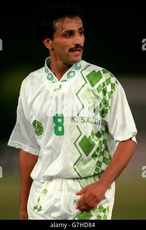 Fußball - Asien 96 Halbfinale - Iran V Saudi Arabien Stockfoto