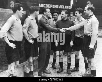 Soccer - League Division 1 - Blackpool FC Trainingseinheit - Bloomfield Road Stockfoto