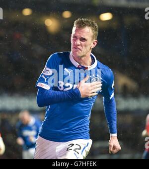 Fußball - schottische Meisterschaft - Rangers V Cowdenbeath - Ibrox Stadium Stockfoto