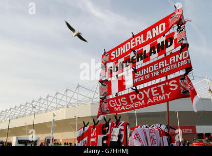 Fußball - Barclays Premier League - Sunderland V West Ham United - Stadium of Light Stockfoto
