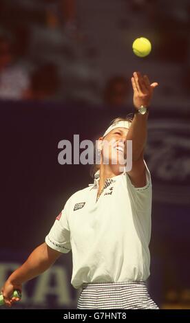 Tennis - Ford Australian Open. Anke Huber Stockfoto