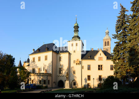Welscher Hof, hinter der Kirche des Hl. Jakob, Kutná Hora (Kuttenberg), Tschechien, Stredocesky, Mittelböhmen, zentrale Südböhmen Stockfoto