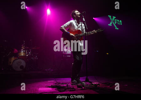 Frank Carter spielt live im XFM Winter Wonderland an der O2 Academy in Brixton, London. DRÜCKEN Sie VERBANDSFOTO. Bilddatum: Mittwoch, 17. Dezember 2014. Siehe PA Story SHOWBIZ XFM. Bildnachweis sollte lauten: Jonathan Brady / PA Wire Stockfoto