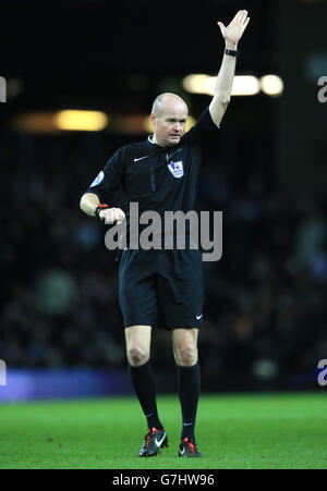 Fußball - Barclays Premier League - Aston Villa gegen Manchester United – Villa Park Stockfoto