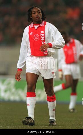 International Soccer - Euro 6s - Ajax Six a Side Turnier. Kiki Musampa, Ajax Stockfoto