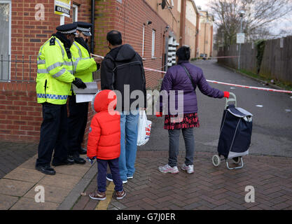 Messer-Redbridge Stockfoto