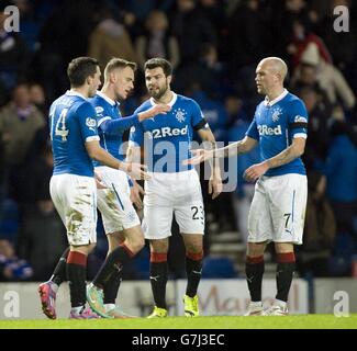 Fußball - schottische Meisterschaft - Rangers V Dumbarton - Ibrox Stockfoto