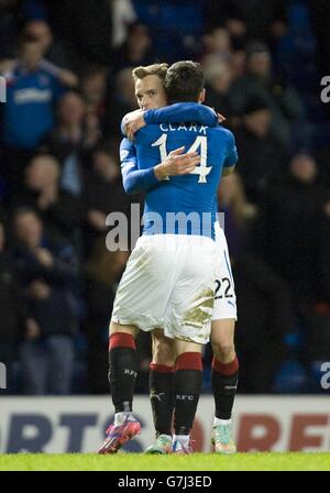 Fußball - schottische Meisterschaft - Rangers V Dumbarton - Ibrox Stockfoto