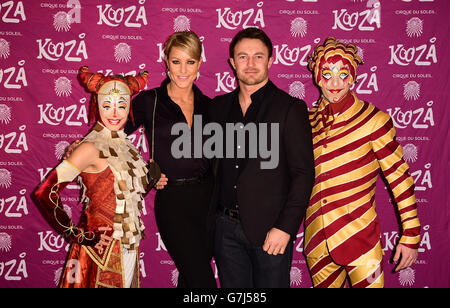 KOOZA-Premiere - London. S KOOZA in der Royal Albert Hall, London. Stockfoto