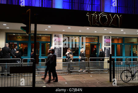 Das Troxy-Kino in London, wo der große Diktator in einem Protest gegen die Zensur gezeigt wurde. Stockfoto