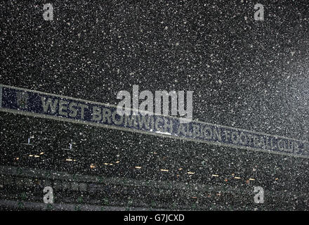 Fußball - Barclays Premier League - West Bromwich Albion V Manchester City - The Hawthorns Stockfoto