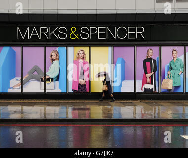 Marks & Spencer Figuren Stockfoto