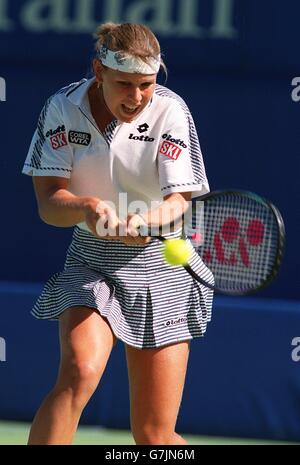 Tennis-Ford Australian Open. Anke Huber, Deutschland Stockfoto