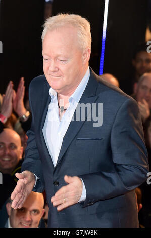 Keith Chegwin betritt das Celebrity Big Brother Haus zu Beginn der neuesten Serie des Channel 5 Programms in den Elstree Studios, Borehamwood. DRÜCKEN Sie VERBANDSFOTO. Bilddatum: Mittwoch, 7. Januar 2015. Bildnachweis sollte lauten: Ian West/PA Wire Stockfoto