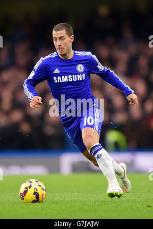 Fußball - Barclays Premier League - Chelsea gegen West Ham United - Stamford Bridge. Eden Hazard, Chestlea. Stockfoto