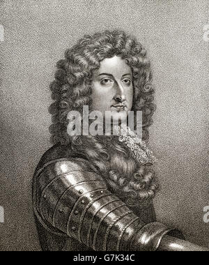 William Cavendish, 1. Duke of Devonshire, 1640-1707, ein englischer Soldat und Politiker der Whig Stockfoto