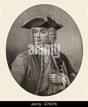 Sir Robert Walpole, 1. Earl of Orford, 1676-1745, britischer Staatsmann, der erste Premierminister von Großbritannien Stockfoto