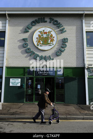 Fußball - Himmel Bet League One - Yeovil Town gegen Coventry City - Huish Park Stockfoto