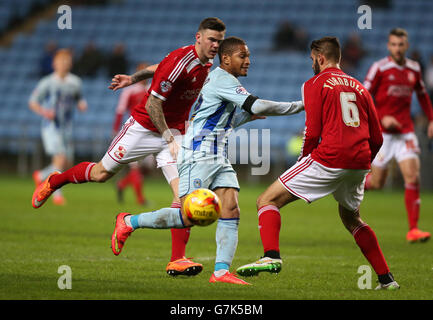 Fußball - Himmel Bet League One - Coventry City gegen Swindon Town - Ricoh Arena Stockfoto