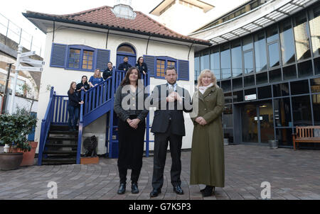 Whittington Lodge empfängt Denkmalschutzes Stockfoto