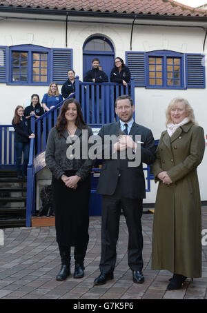 Whittington Lodge empfängt Denkmalschutzes Stockfoto