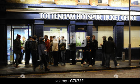 Fußball - FA-Cup - 3. Runde - Replay - Tottenham Hotspur V Burnley - White Hart Lane Stockfoto