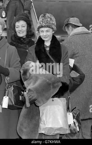 Theater - Shakespeare Memorial Theatre Company - Geraldine McEwan - London Flughafen Stockfoto