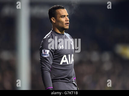 Fußball - Capital One Cup - Halbfinale - Erstes Bein - Tottenham Hotspur gegen Sheffield United - White Hart Lane. Tottenham Hotspur-Torwart Michel Vorm Stockfoto