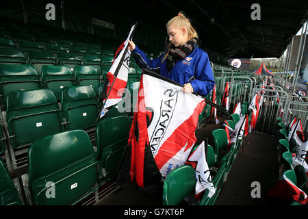 Rugby-Union - European Rugby Champions Cup - Pool 1 - Sarazenen V Munster Rugby - Allianz Park Stockfoto