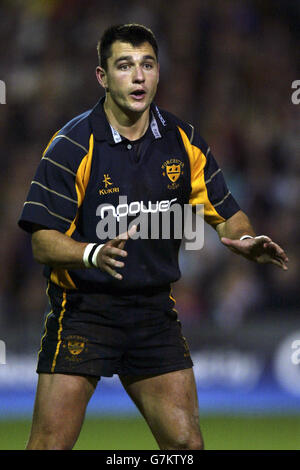 Rugby Union - Zurich Premiership - London Wasps gegen Worcester Warriors. Thinus Delport, Worcester Warriors Stockfoto