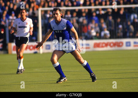 Fußball - FA Cup - Sechste Runde - Luton Town / Everton - Kenilworth Road. Peter Reid, Everton. Stockfoto