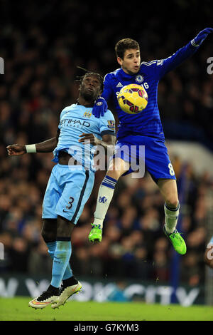 Fußball - Barclays Premier League - Chelsea gegen Manchester City - Stamford Bridge Stockfoto