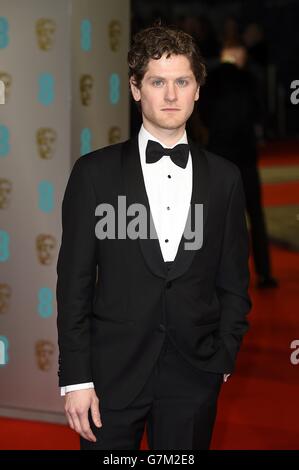 Kyle Soller bei den EE British Academy Film Awards 2015 im Royal Opera House, Bow Street, London. Stockfoto