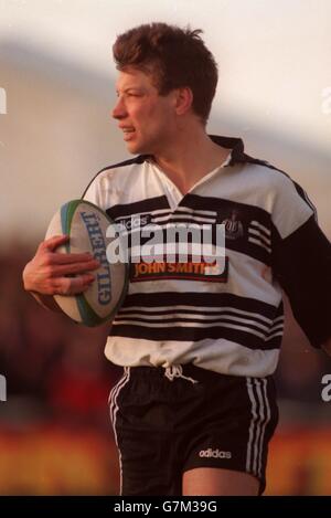 Rugby Union - Pilkington Cup Quarter Final - Newcastle Falcons / Leicester Tigers. Rob Andrew, Newcastle Falcons Stockfoto