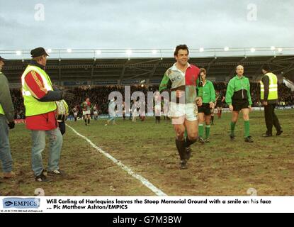 Rugby Union - Pilkington Cup Viertelfinal - Harlequins V Sarazenen Stockfoto